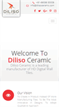 Mobile Screenshot of dilisoceramic.com